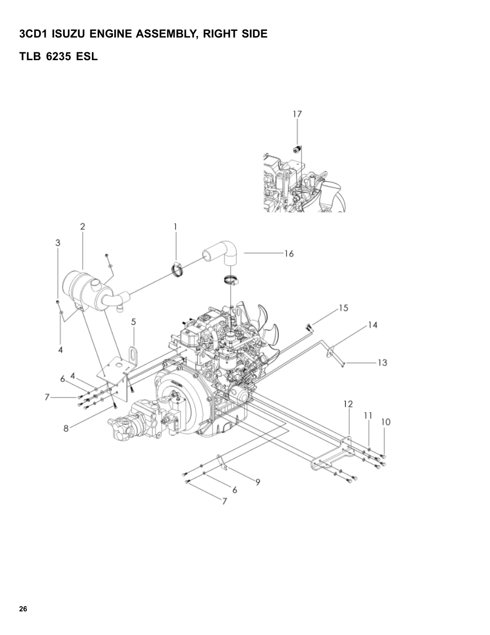 Allmand Brothers TLB6235 Tractor User Manual | Page 26 / 80