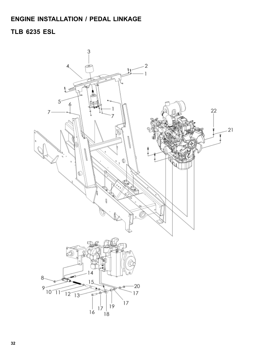 Allmand Brothers TLB6235 Tractor User Manual | Page 32 / 80