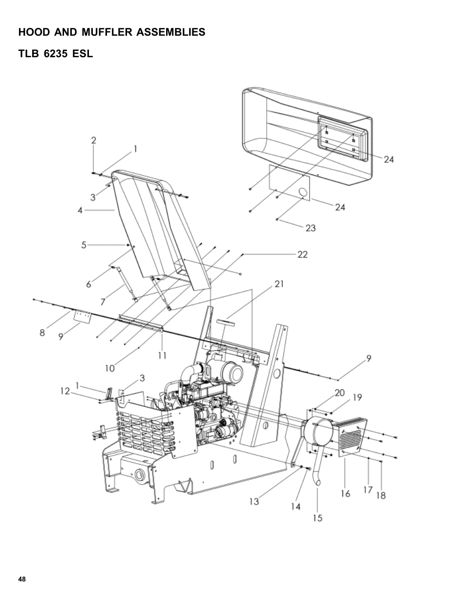 Allmand Brothers TLB6235 Tractor User Manual | Page 48 / 80