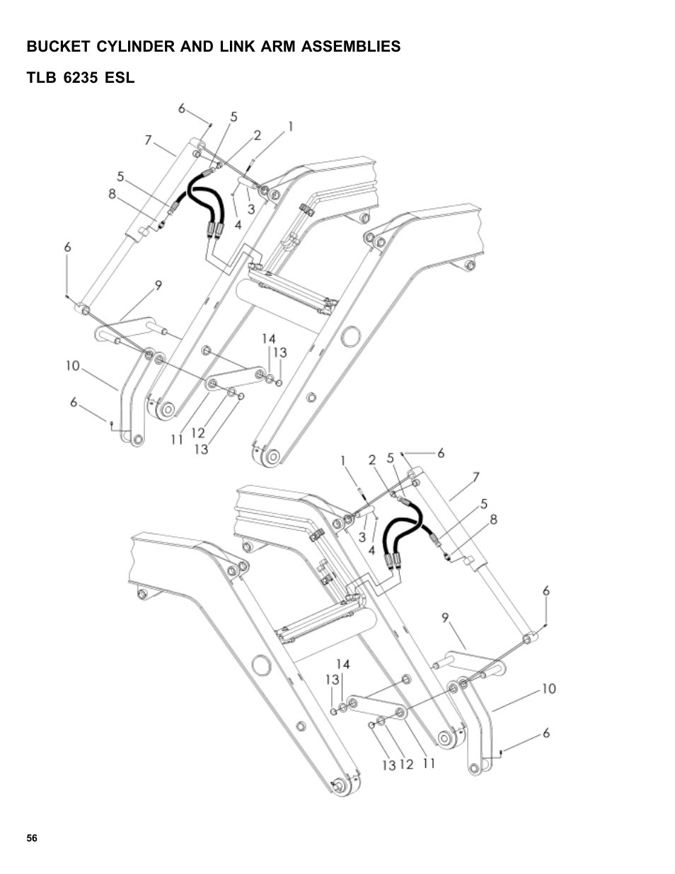 Allmand Brothers TLB6235 Tractor User Manual | Page 56 / 80