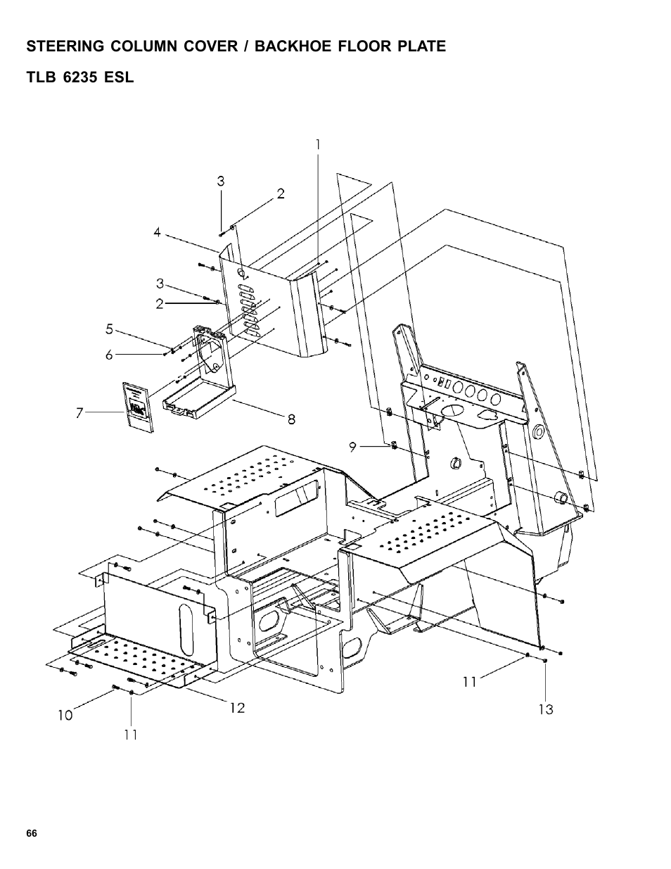 Allmand Brothers TLB6235 Tractor User Manual | Page 66 / 80