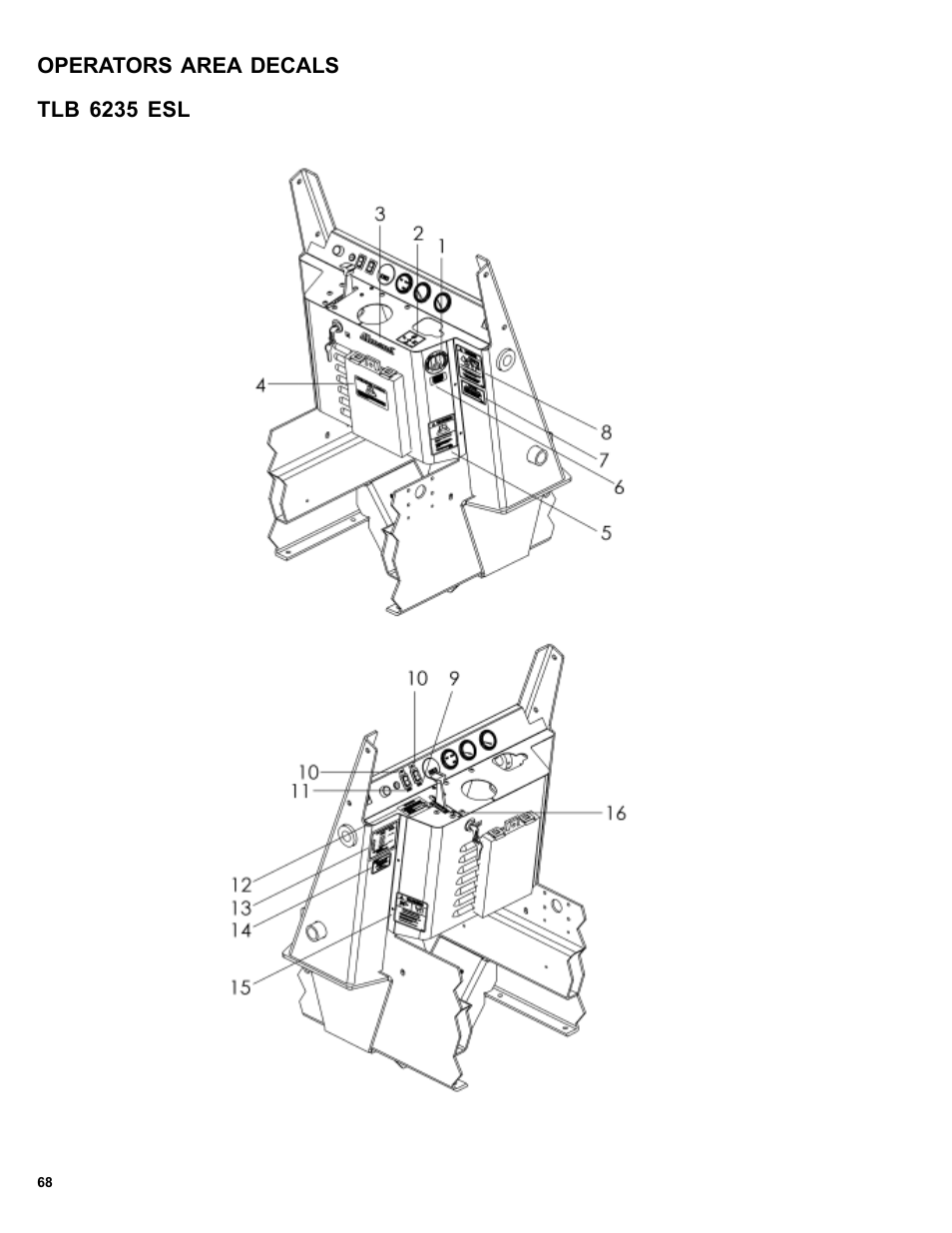 Allmand Brothers TLB6235 Tractor User Manual | Page 68 / 80