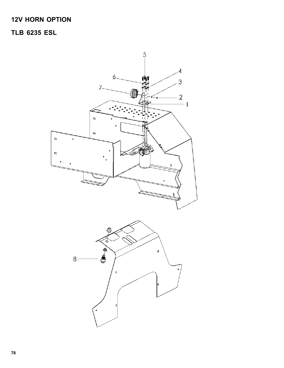 Allmand Brothers TLB6235 Tractor User Manual | Page 78 / 80