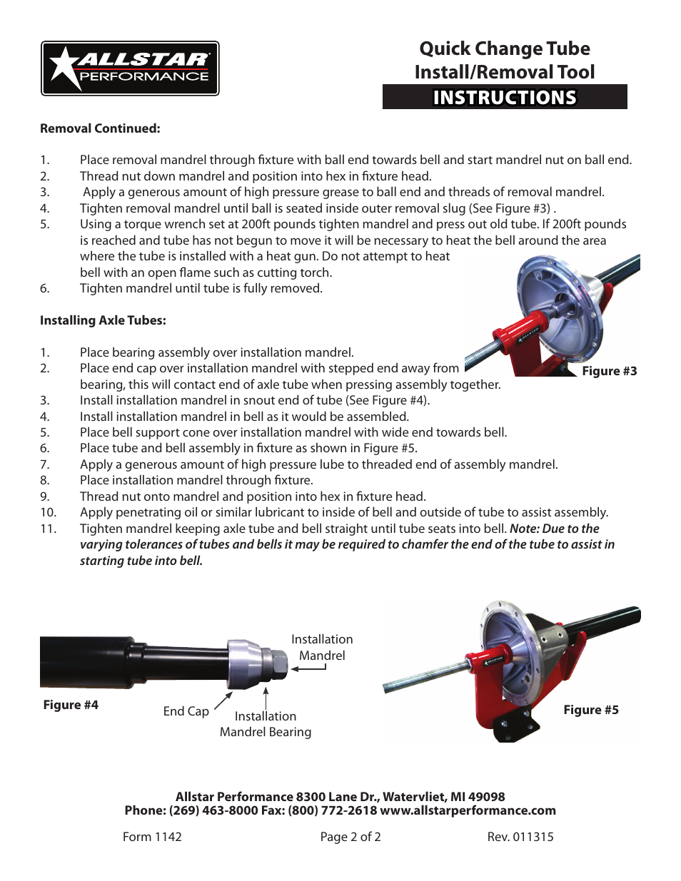 Allstar Performance ALL11350 User Manual | Page 2 / 2