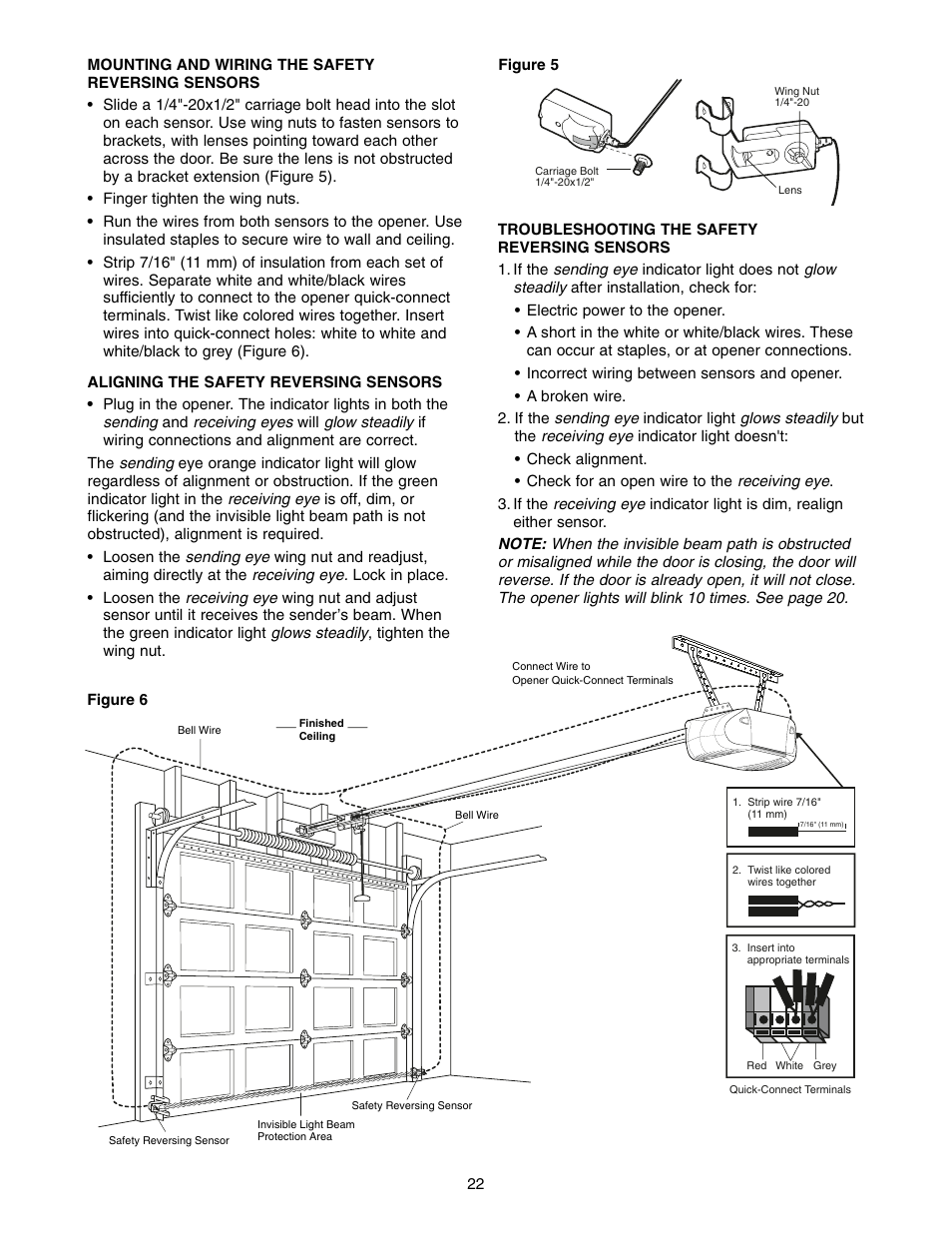 Chamberlain POWER DRIVE PD752D User Manual | Page 22 / 40