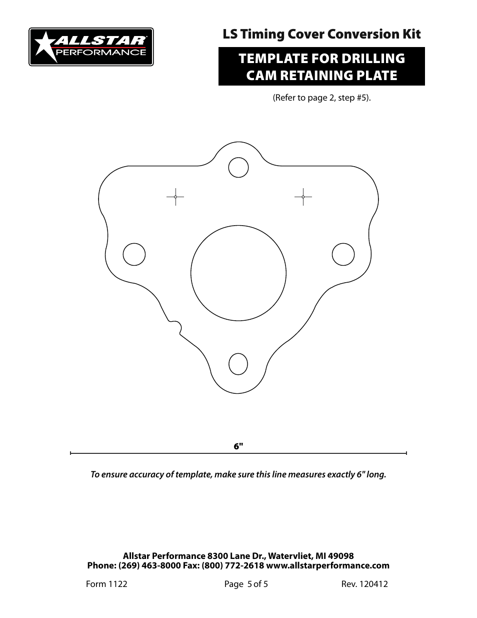 Allstar Performance ALL90090 User Manual | Page 5 / 5