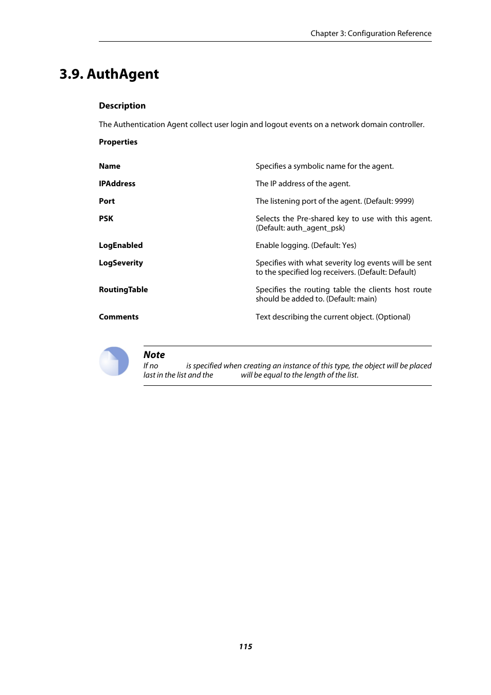 Authagent | Amer Networks E5 CLI User Manual | Page 115 / 290