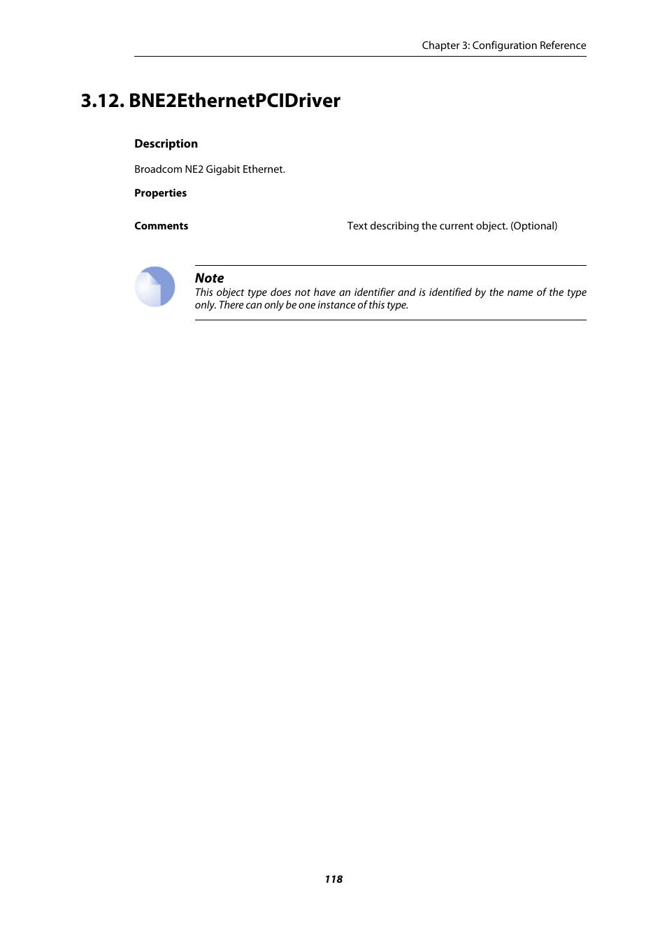 Bne2ethernetpcidriver | Amer Networks E5 CLI User Manual | Page 118 / 290