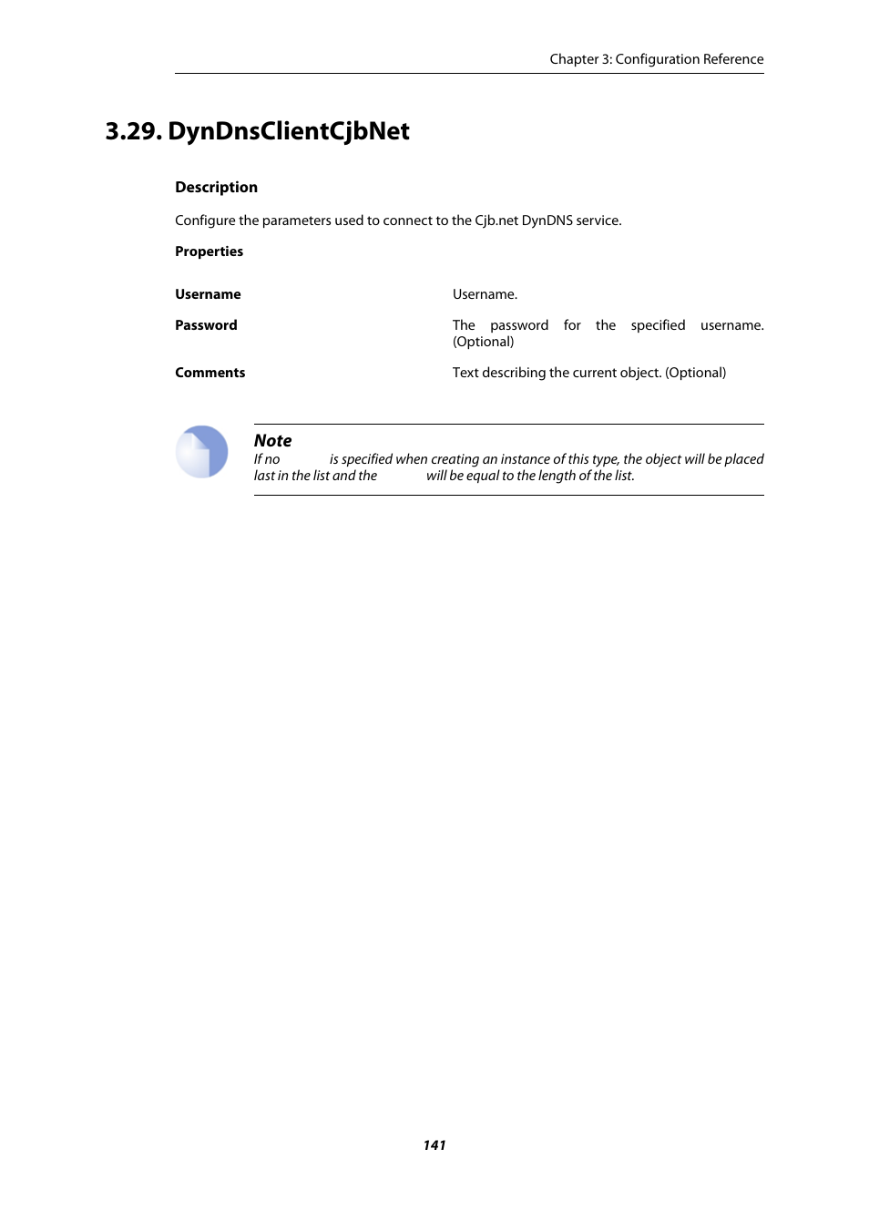 Dyndnsclientcjbnet | Amer Networks E5 CLI User Manual | Page 141 / 290