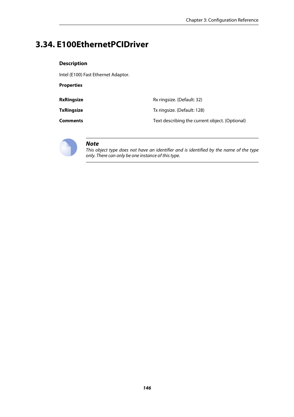E100ethernetpcidriver | Amer Networks E5 CLI User Manual | Page 146 / 290