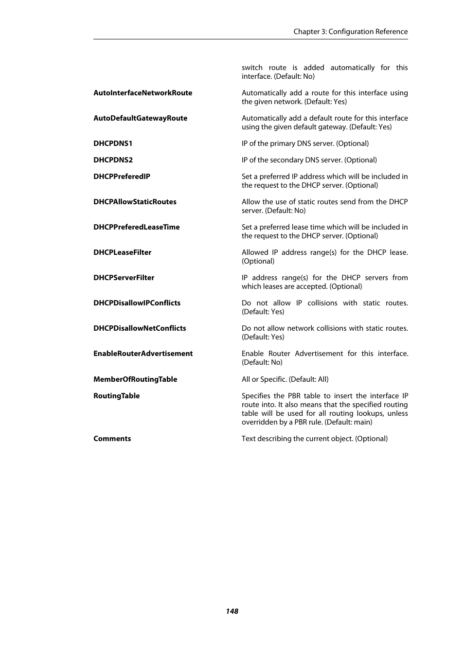 Amer Networks E5 CLI User Manual | Page 148 / 290