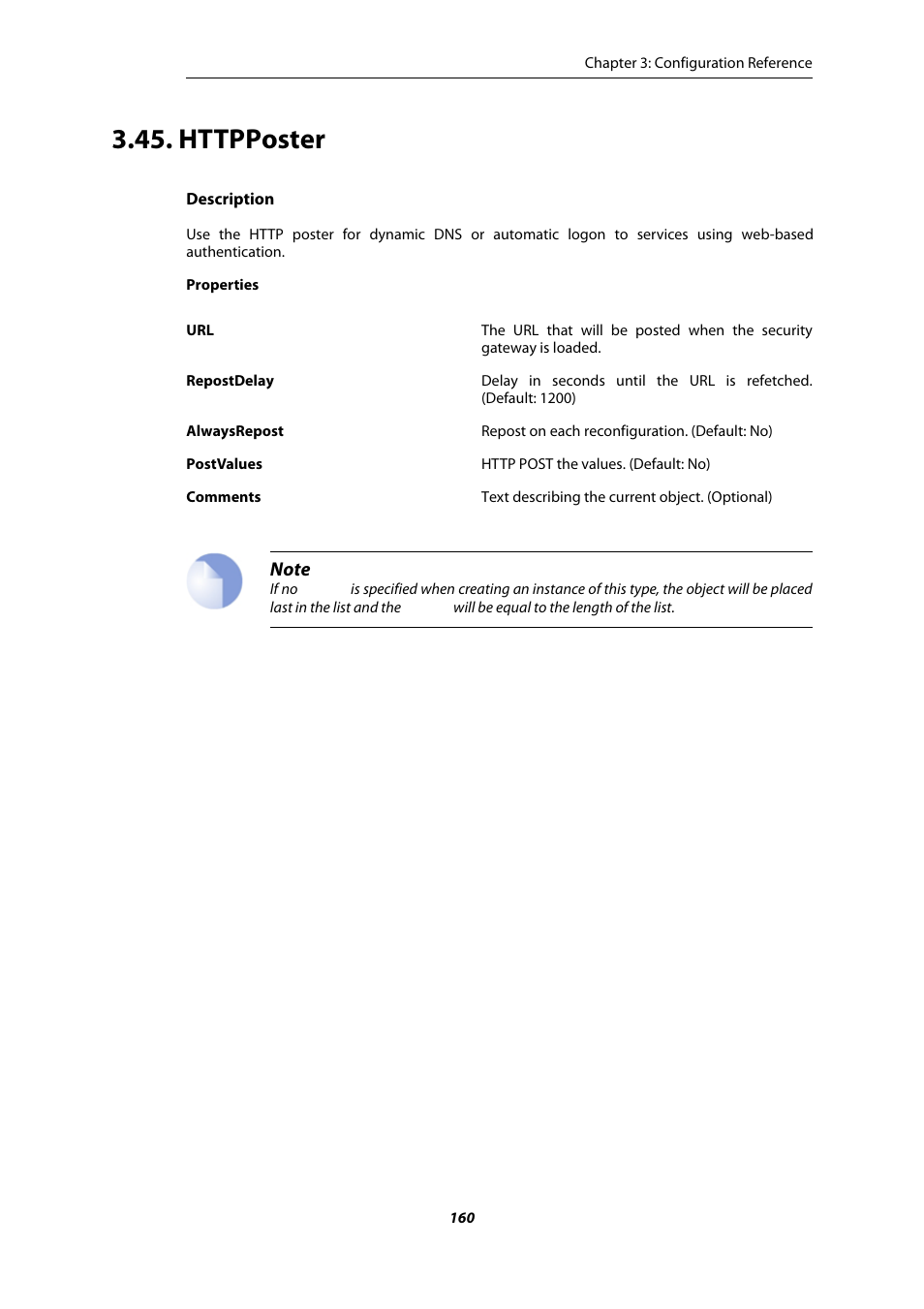 Httpposter | Amer Networks E5 CLI User Manual | Page 160 / 290