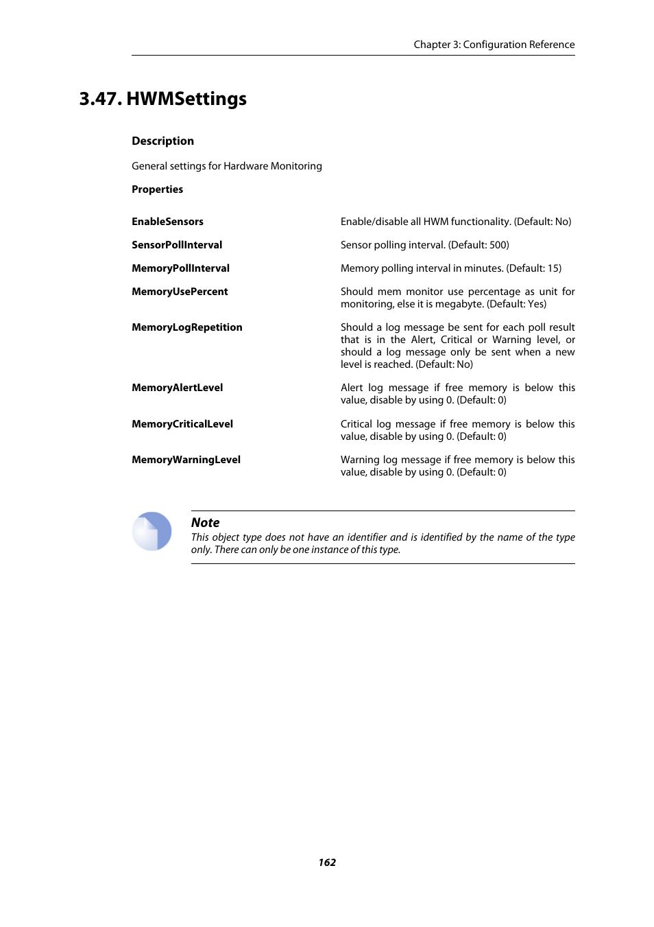 Hwmsettings | Amer Networks E5 CLI User Manual | Page 162 / 290
