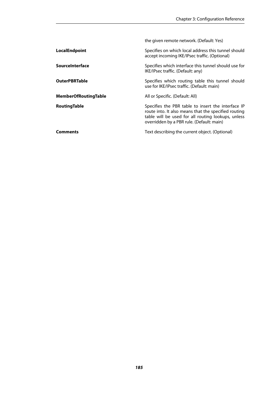 Amer Networks E5 CLI User Manual | Page 185 / 290