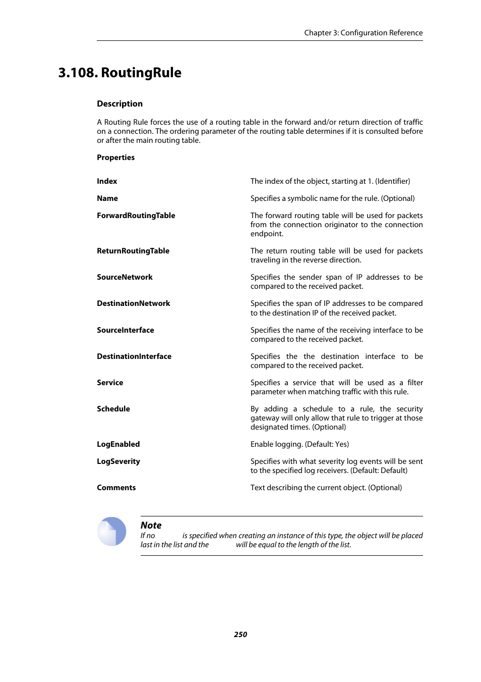 Routingrule | Amer Networks E5 CLI User Manual | Page 250 / 290