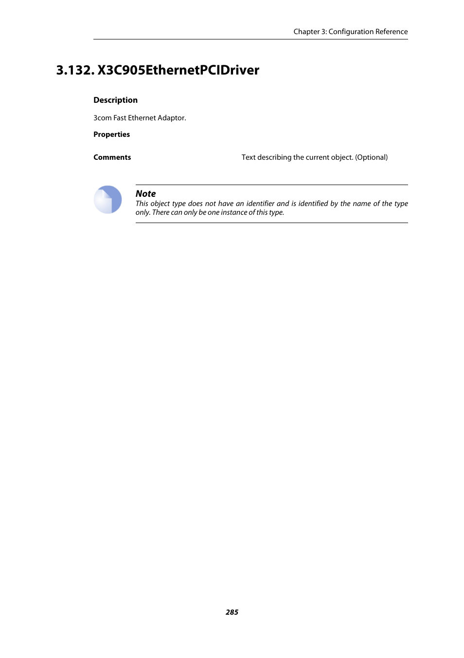 X3c905ethernetpcidriver | Amer Networks E5 CLI User Manual | Page 285 / 290