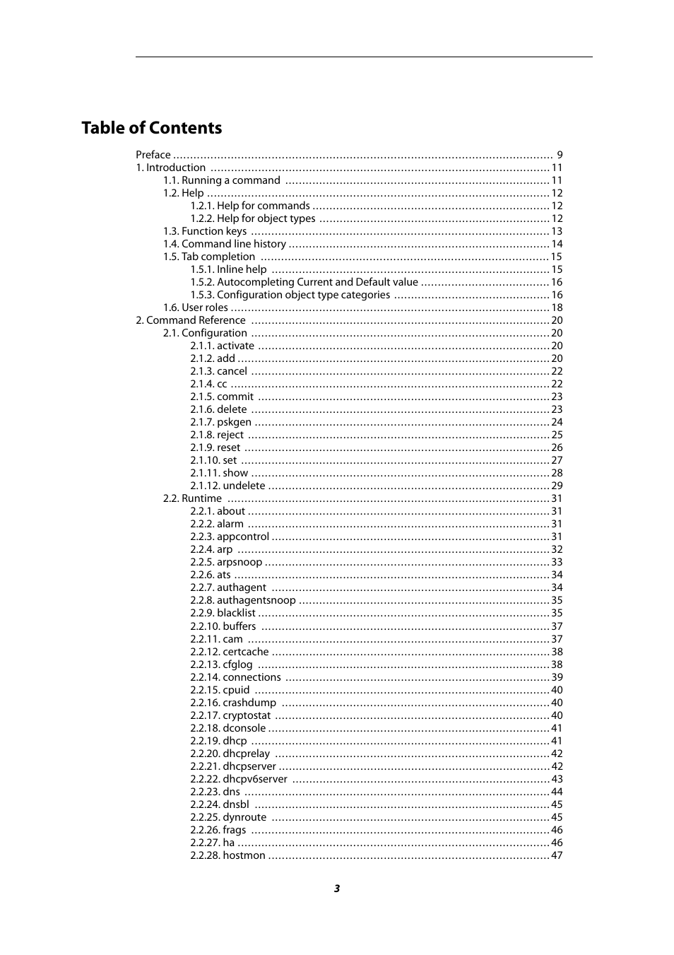 Amer Networks E5 CLI User Manual | Page 3 / 290