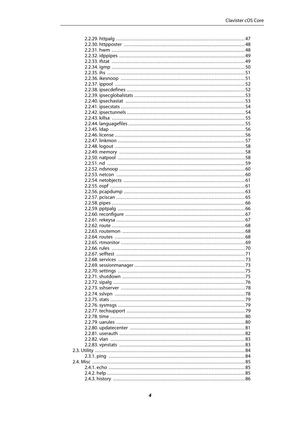 Amer Networks E5 CLI User Manual | Page 4 / 290