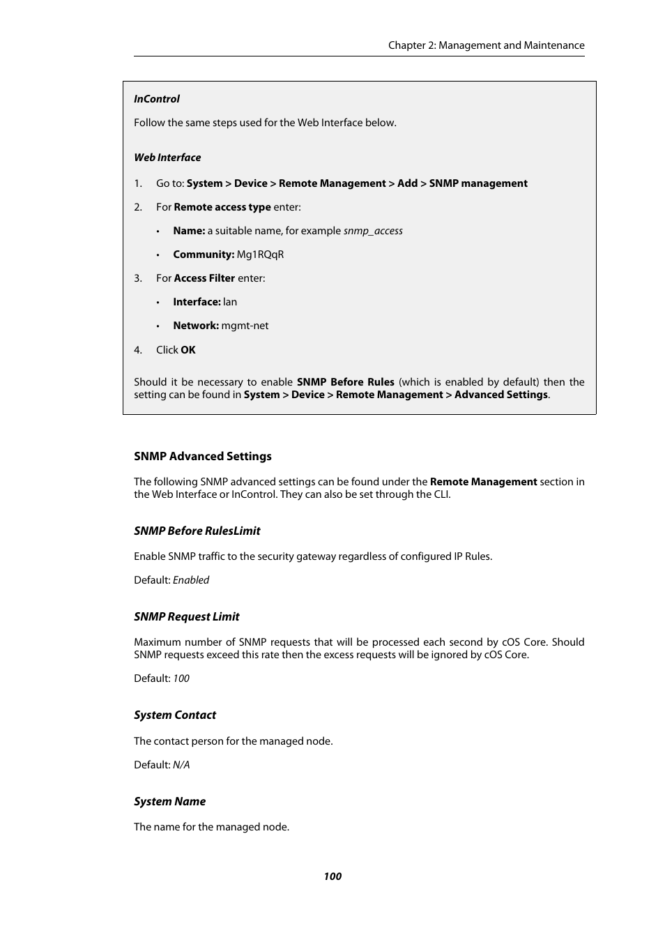 Amer Networks E5Web GUI User Manual | Page 100 / 777