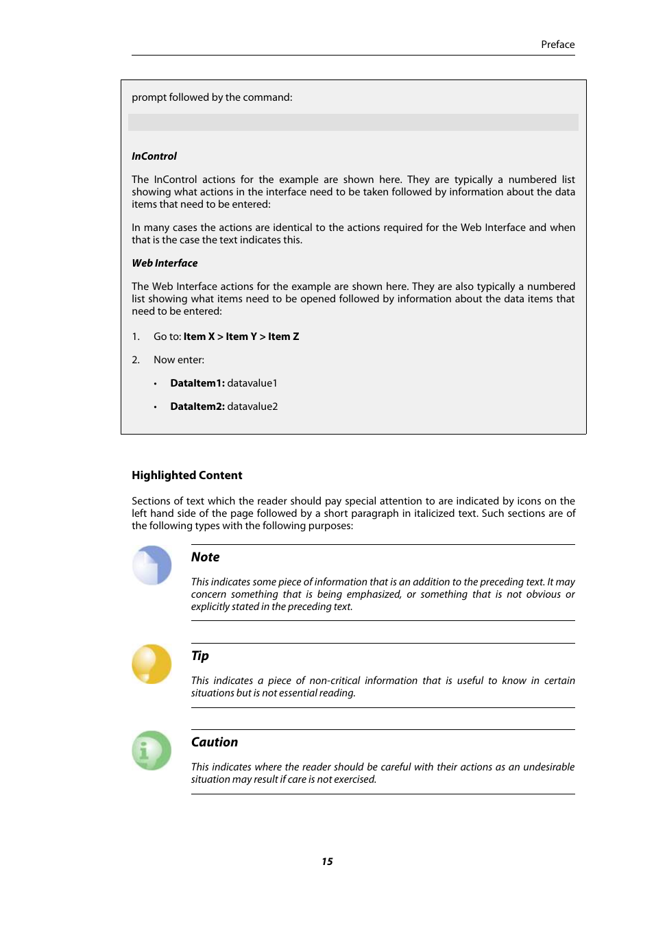 Caution | Amer Networks E5Web GUI User Manual | Page 15 / 777