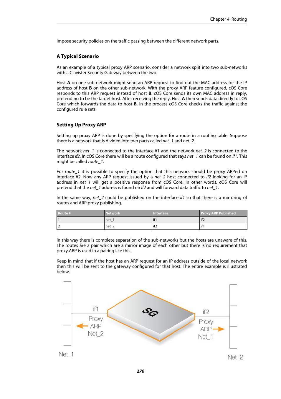 A proxy arp example | Amer Networks E5Web GUI User Manual | Page 270 / 777