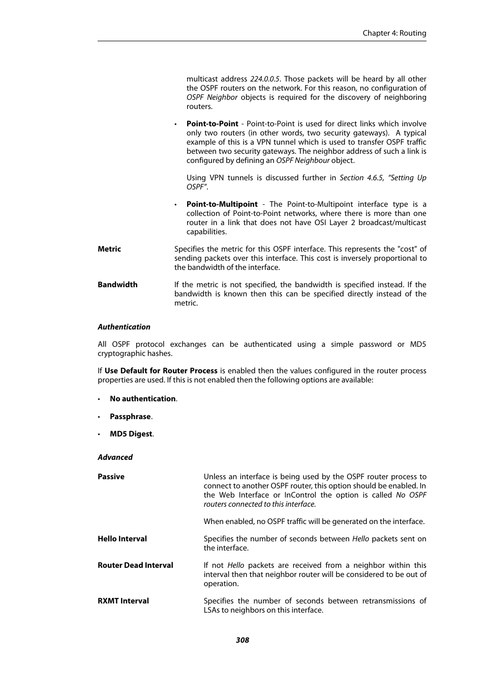 Amer Networks E5Web GUI User Manual | Page 308 / 777