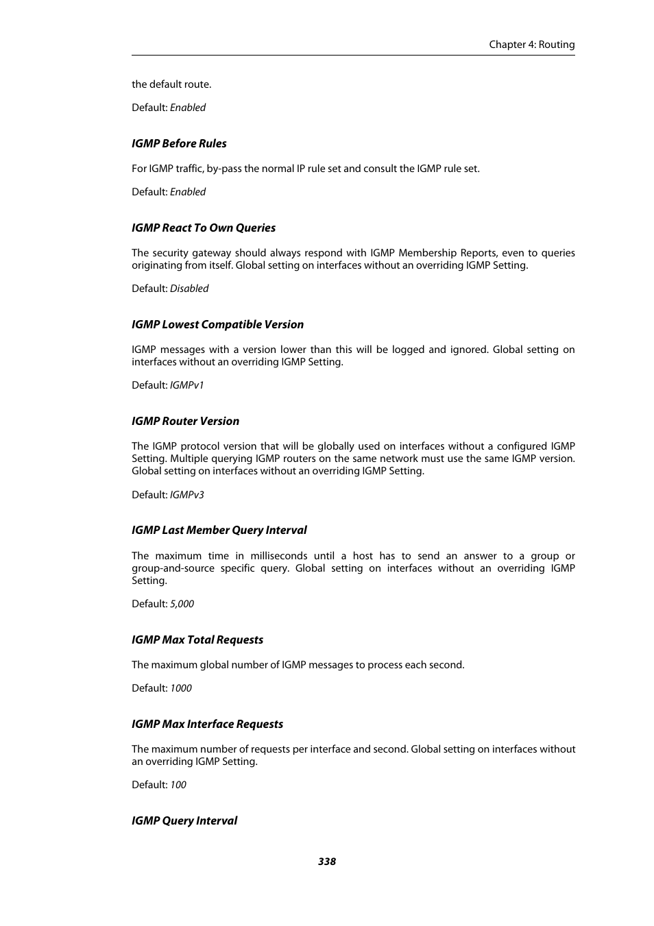 Amer Networks E5Web GUI User Manual | Page 338 / 777