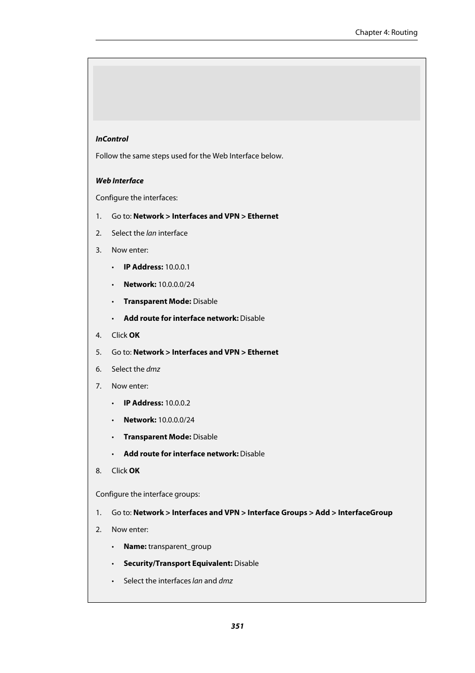 Amer Networks E5Web GUI User Manual | Page 351 / 777