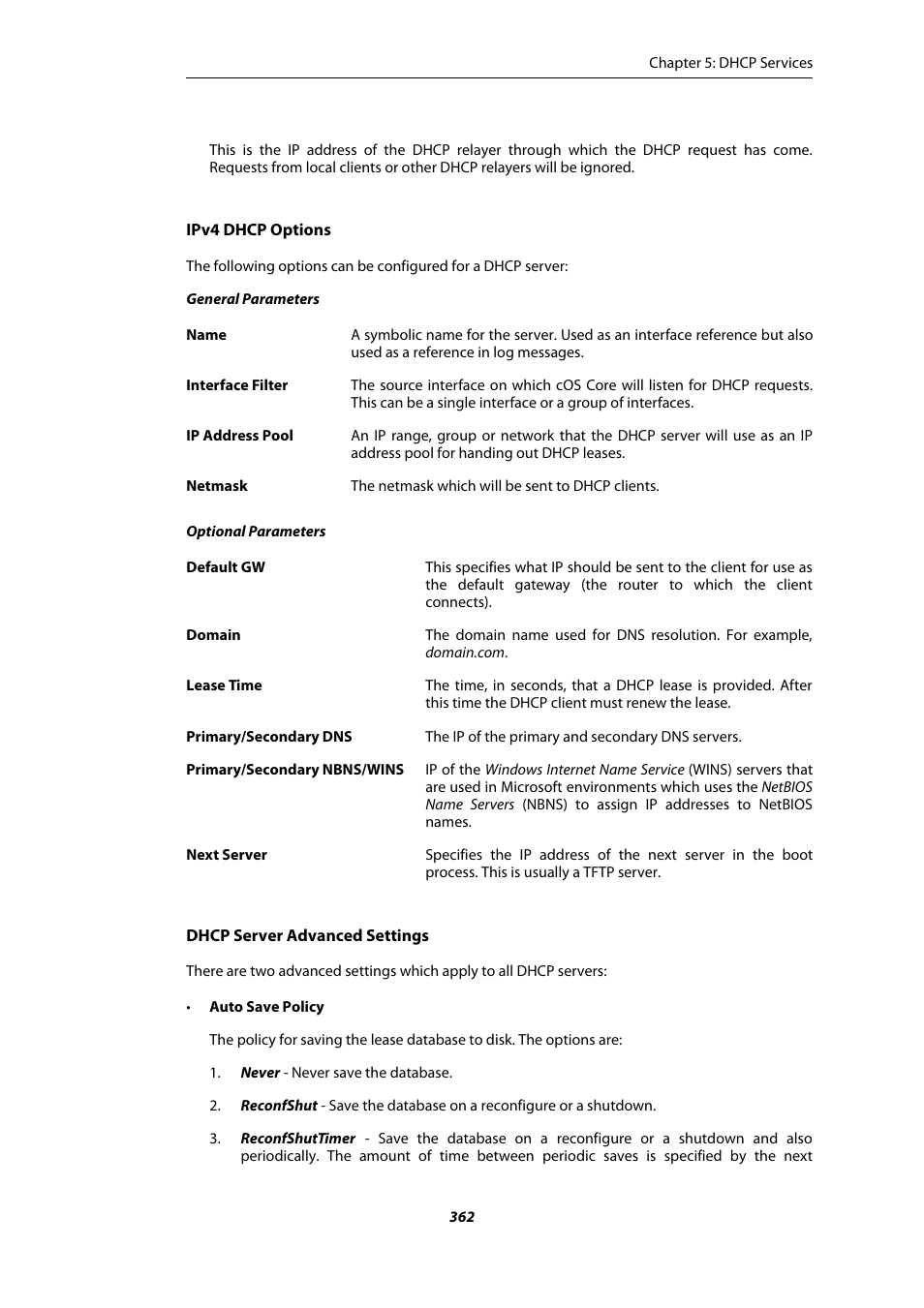 Amer Networks E5Web GUI User Manual | Page 362 / 777