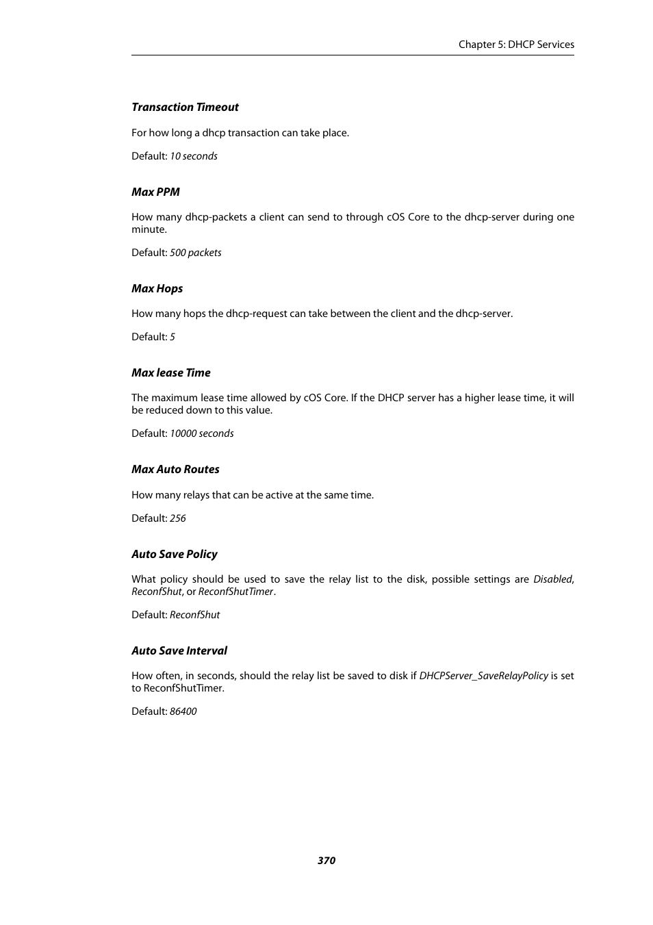 Amer Networks E5Web GUI User Manual | Page 370 / 777