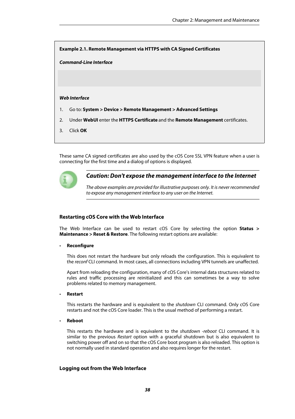 Amer Networks E5Web GUI User Manual | Page 38 / 777