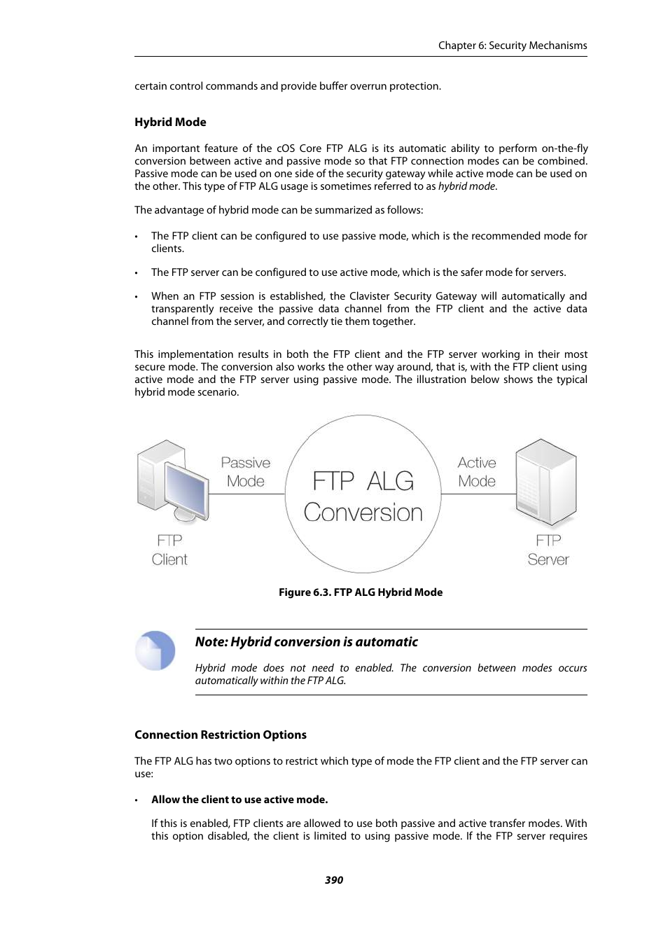 Ftp alg hybrid mode | Amer Networks E5Web GUI User Manual | Page 390 / 777