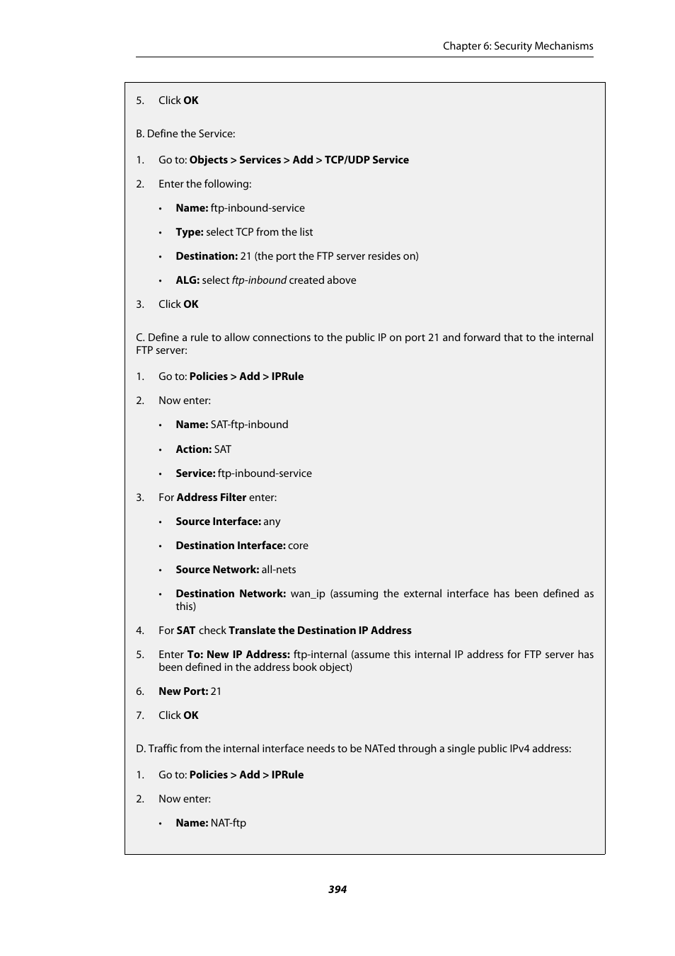 Amer Networks E5Web GUI User Manual | Page 394 / 777