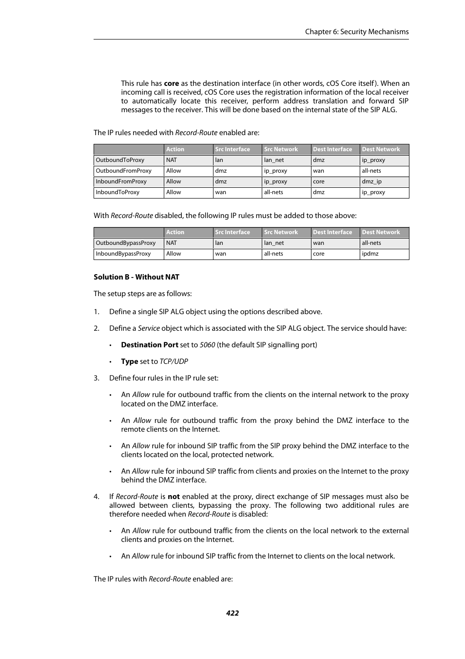 Amer Networks E5Web GUI User Manual | Page 422 / 777