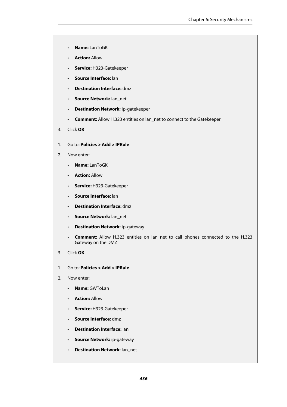 Amer Networks E5Web GUI User Manual | Page 436 / 777