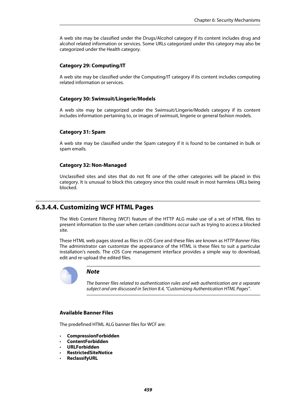 Customizing wcf html pages | Amer Networks E5Web GUI User Manual | Page 459 / 777