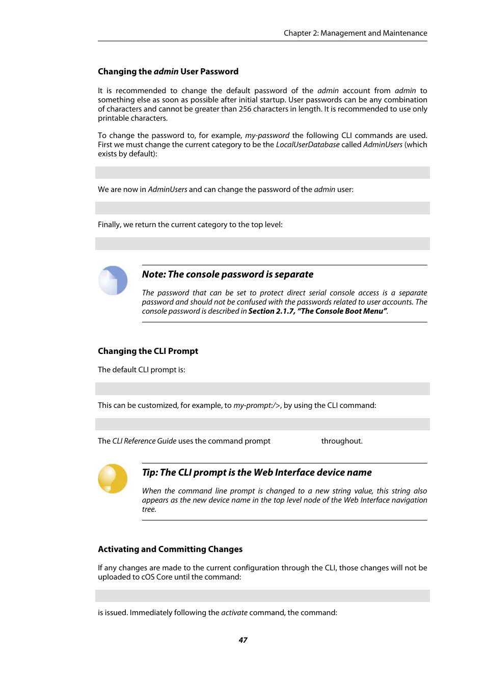 Amer Networks E5Web GUI User Manual | Page 47 / 777