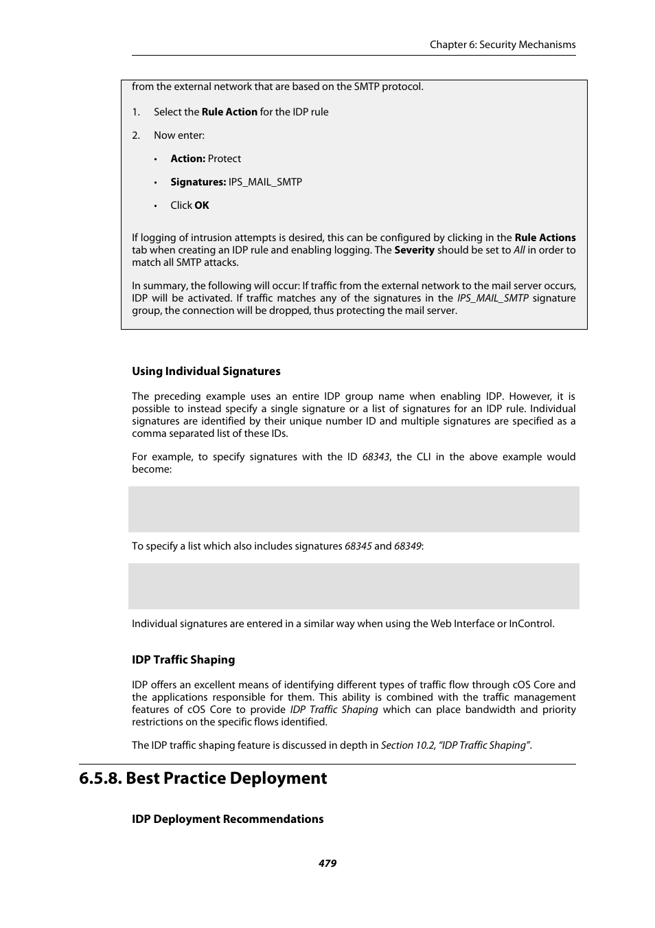 Best practice deployment | Amer Networks E5Web GUI User Manual | Page 479 / 777