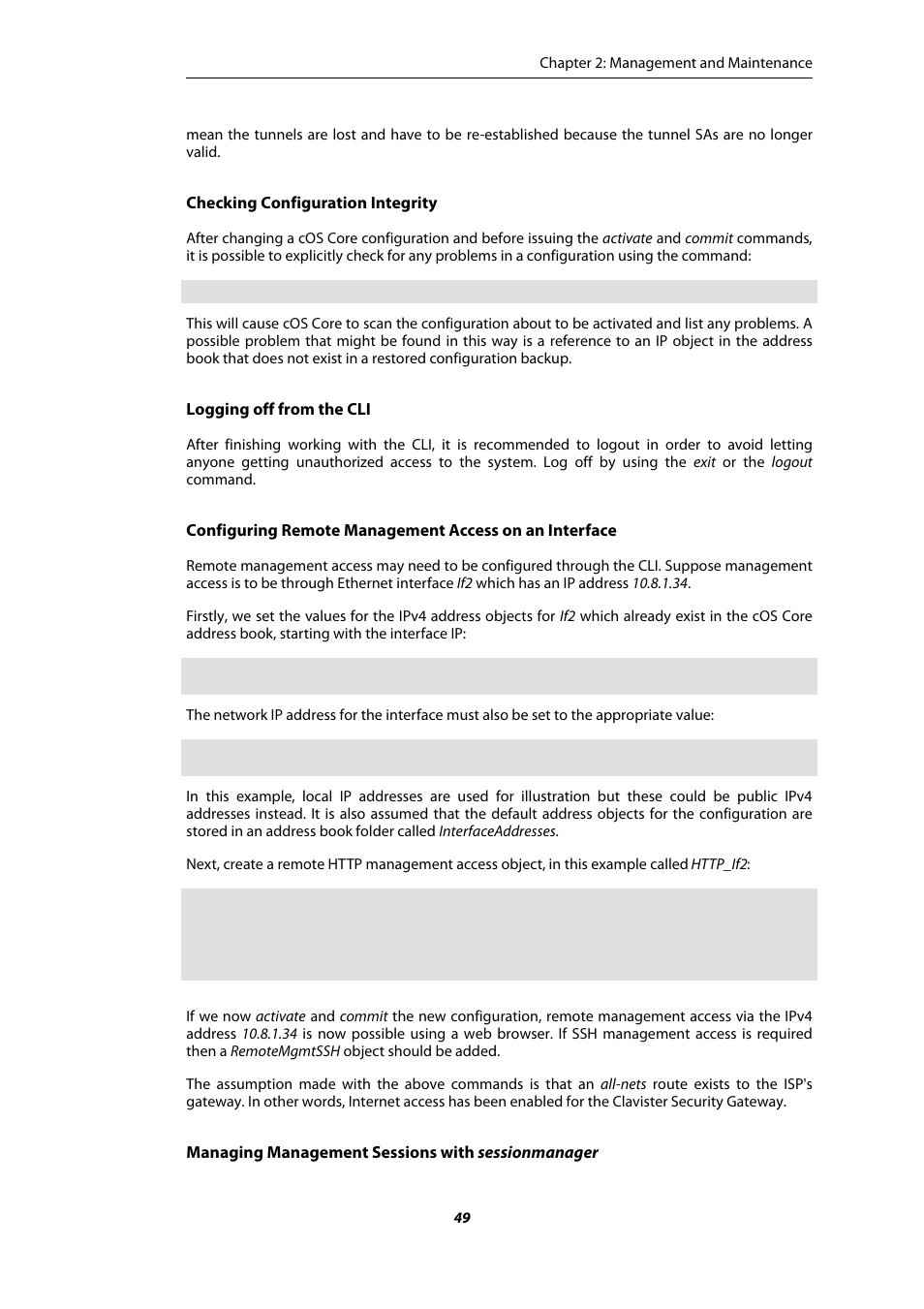 Amer Networks E5Web GUI User Manual | Page 49 / 777