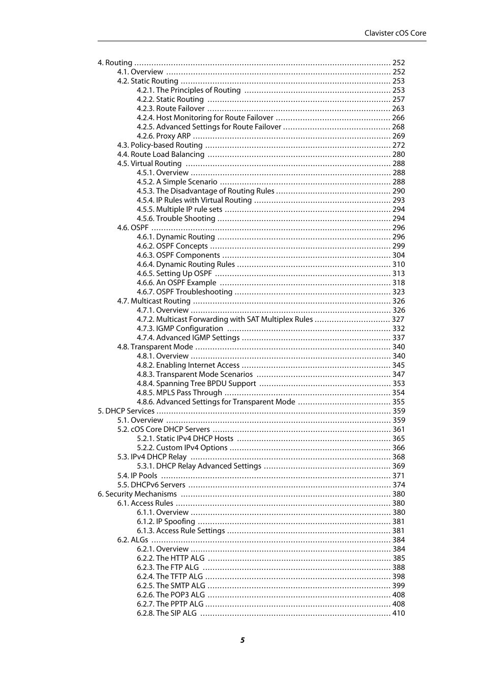 Amer Networks E5Web GUI User Manual | Page 5 / 777