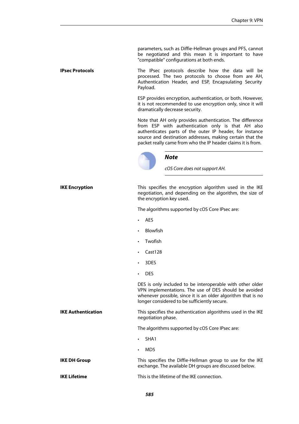 Amer Networks E5Web GUI User Manual | Page 585 / 777