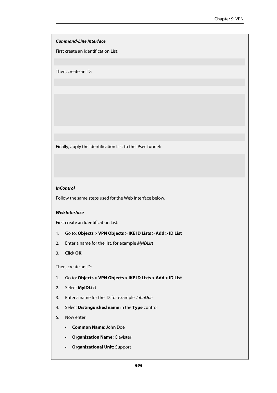 Amer Networks E5Web GUI User Manual | Page 595 / 777