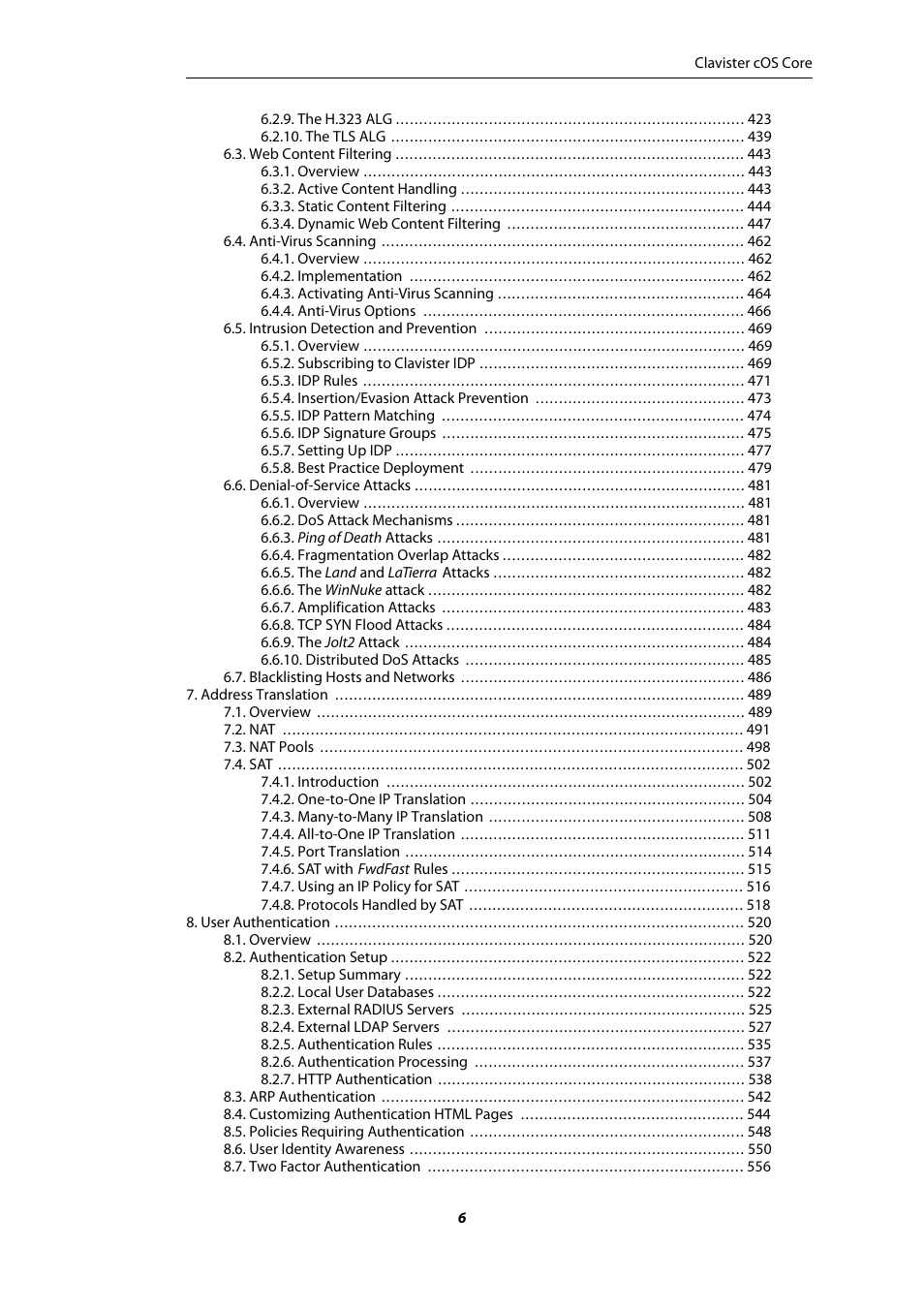 Amer Networks E5Web GUI User Manual | Page 6 / 777