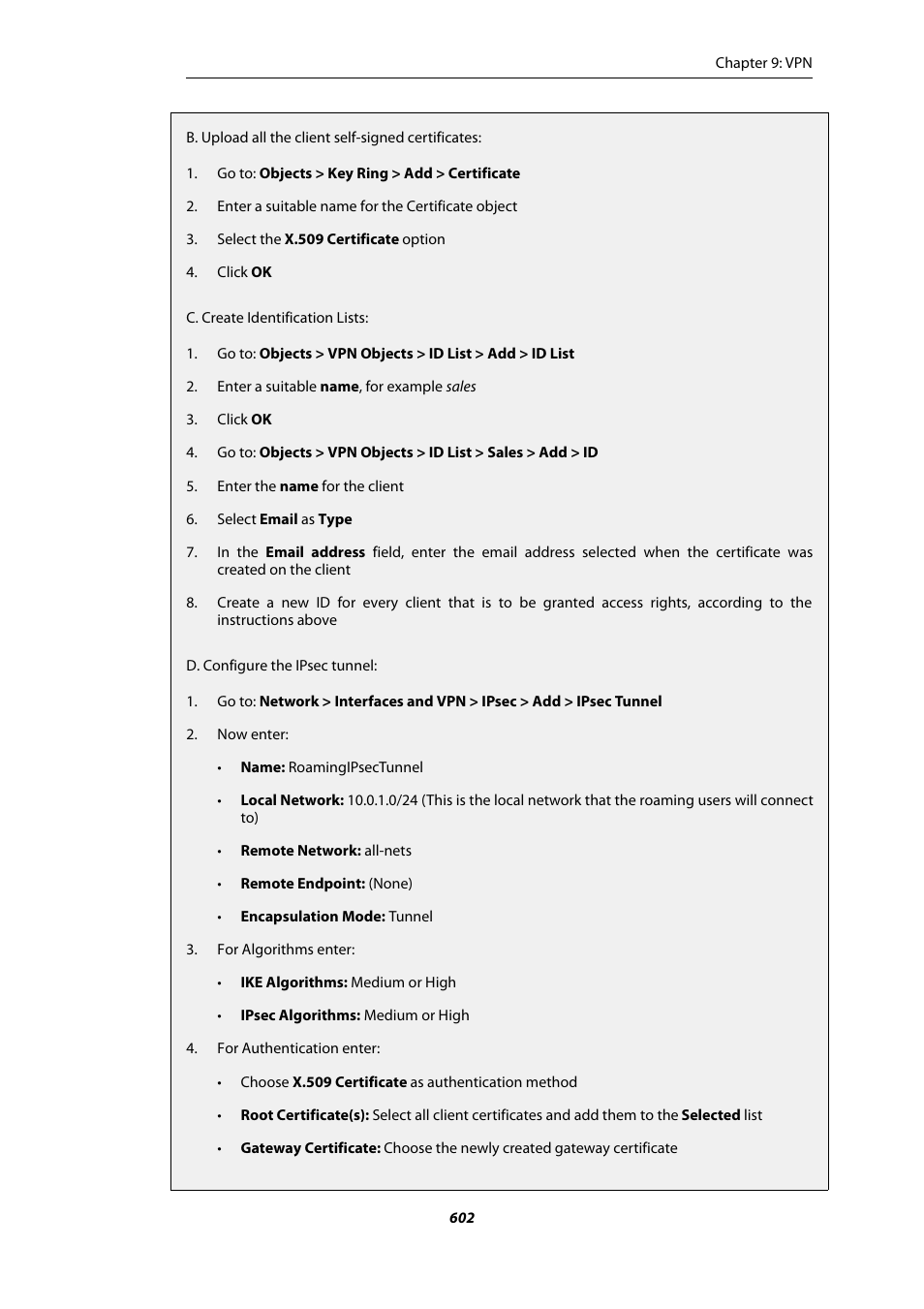 Amer Networks E5Web GUI User Manual | Page 602 / 777