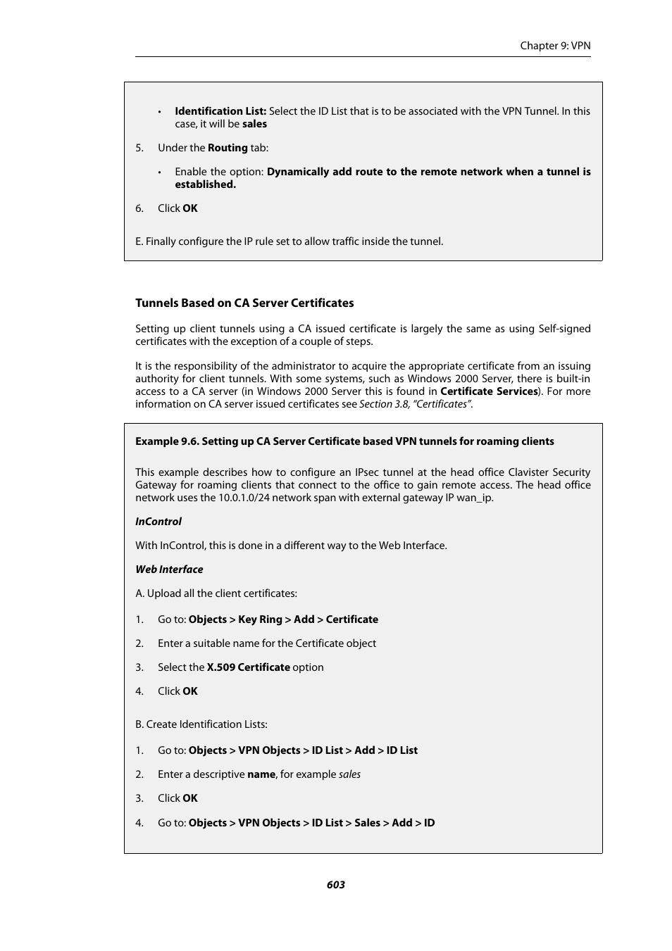 Amer Networks E5Web GUI User Manual | Page 603 / 777