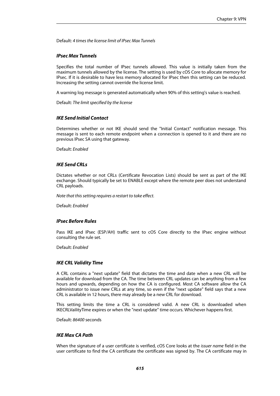 Amer Networks E5Web GUI User Manual | Page 615 / 777