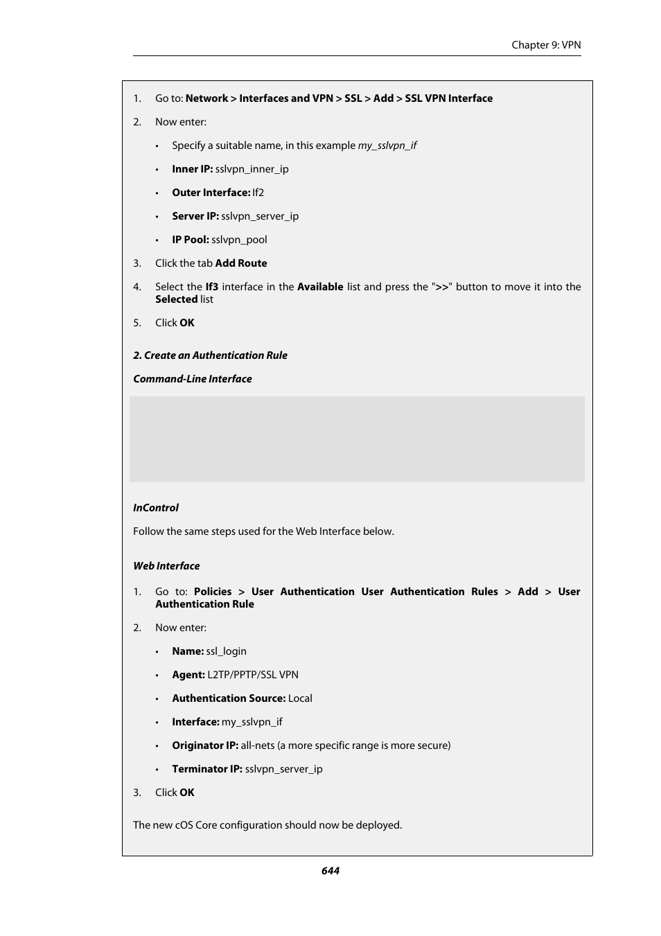 Amer Networks E5Web GUI User Manual | Page 644 / 777