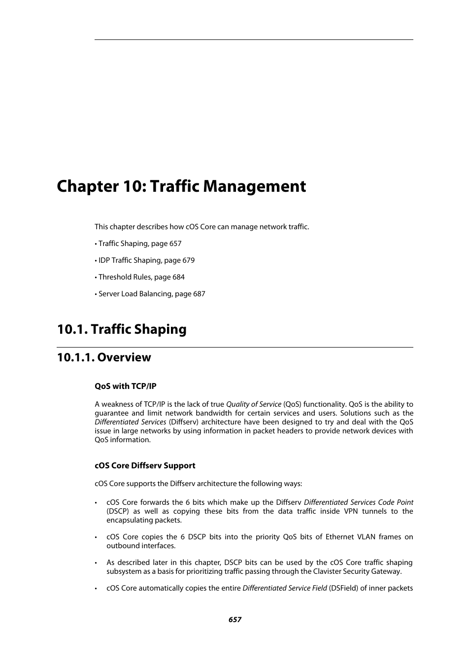 Chapter 10: traffic management, Traffic shaping, Overview | Traffic management, Chapter 10, traffic management, Section 10.1, “traffic shaping | Amer Networks E5Web GUI User Manual | Page 657 / 777