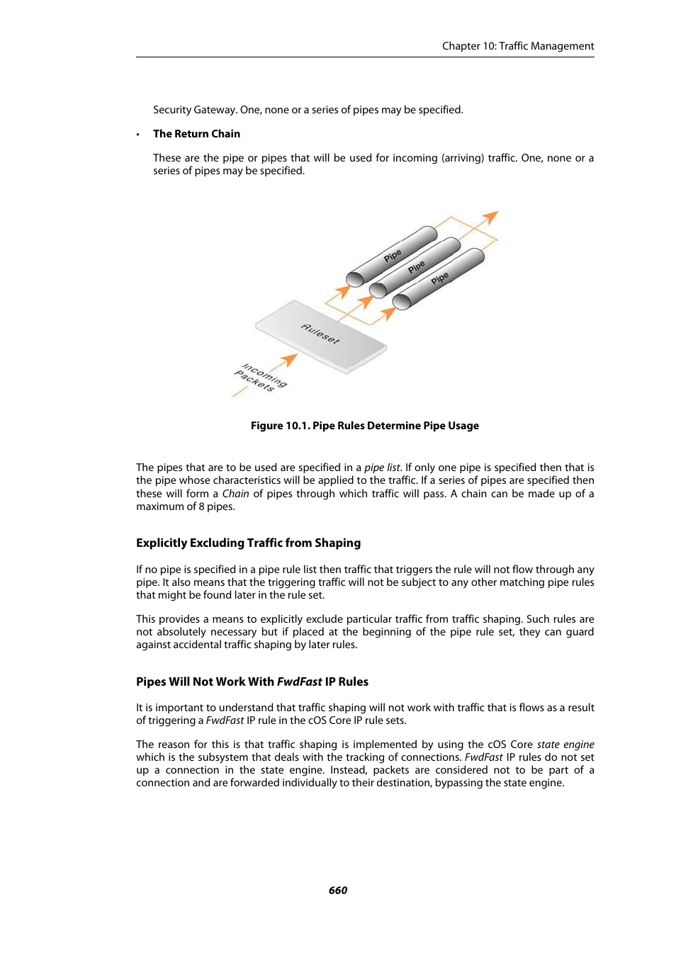 Pipe rules determine pipe usage | Amer Networks E5Web GUI User Manual | Page 660 / 777