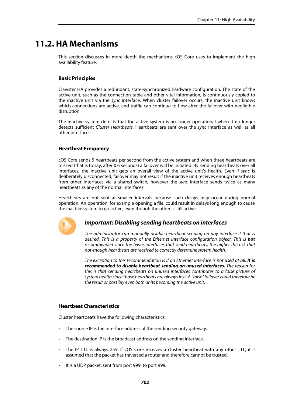 Ha mechanisms | Amer Networks E5Web GUI User Manual | Page 702 / 777